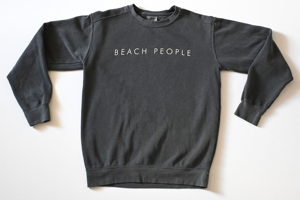 Classic Heavy Crew Neck Sweatshirt  Pepper