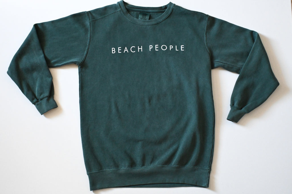 Classic Heavy Crew Neck Sweatshirt  Blue Spruce